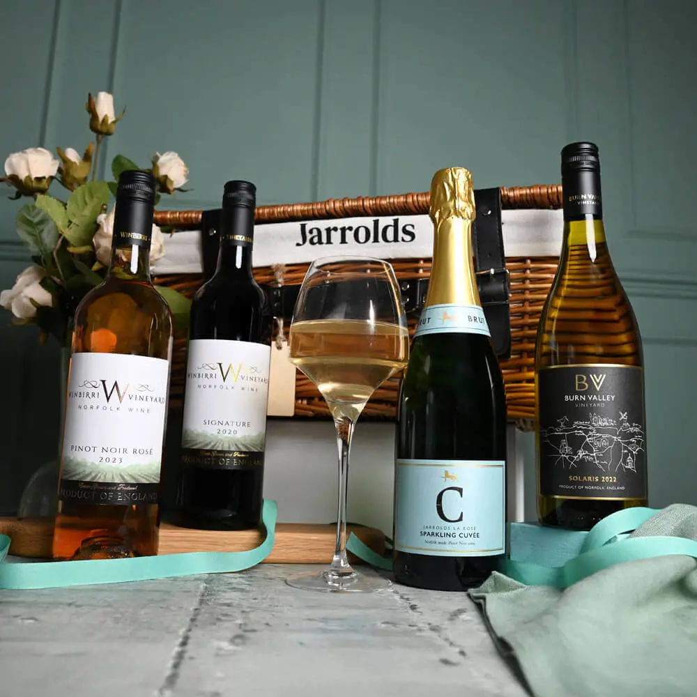 Jarrolds 4 Local Wine Bottles Hamper